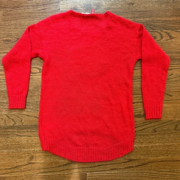 Disney Winnie the Pooh Tigger Character High Low Sweater - Picture 5 of 5